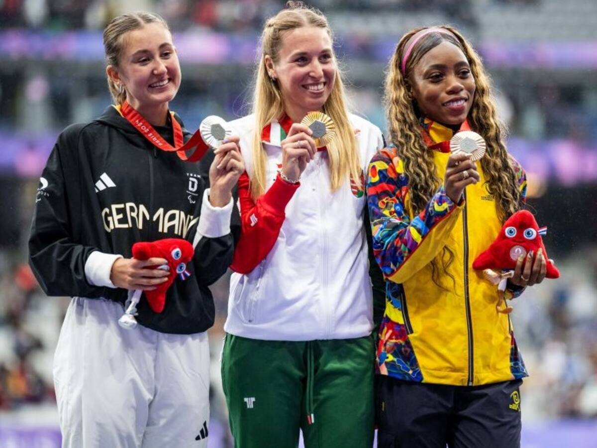 Así va Colombia en la tabla de medallería en los Juegos Paralímpicos 2024