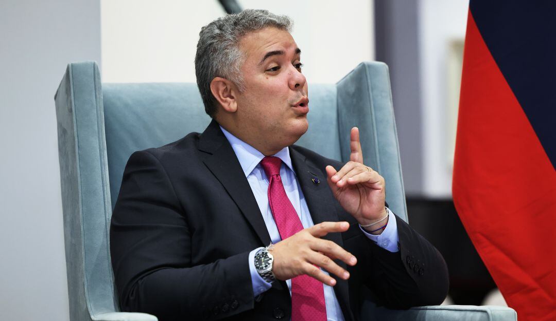 El presidente Iván Duque