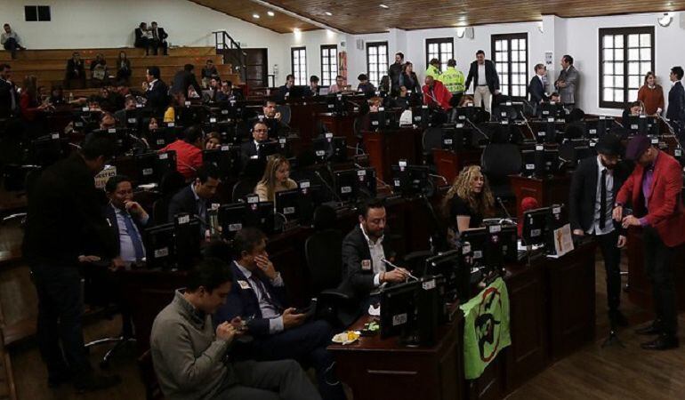 Imagen de archivo del Concejo de Bogotá.