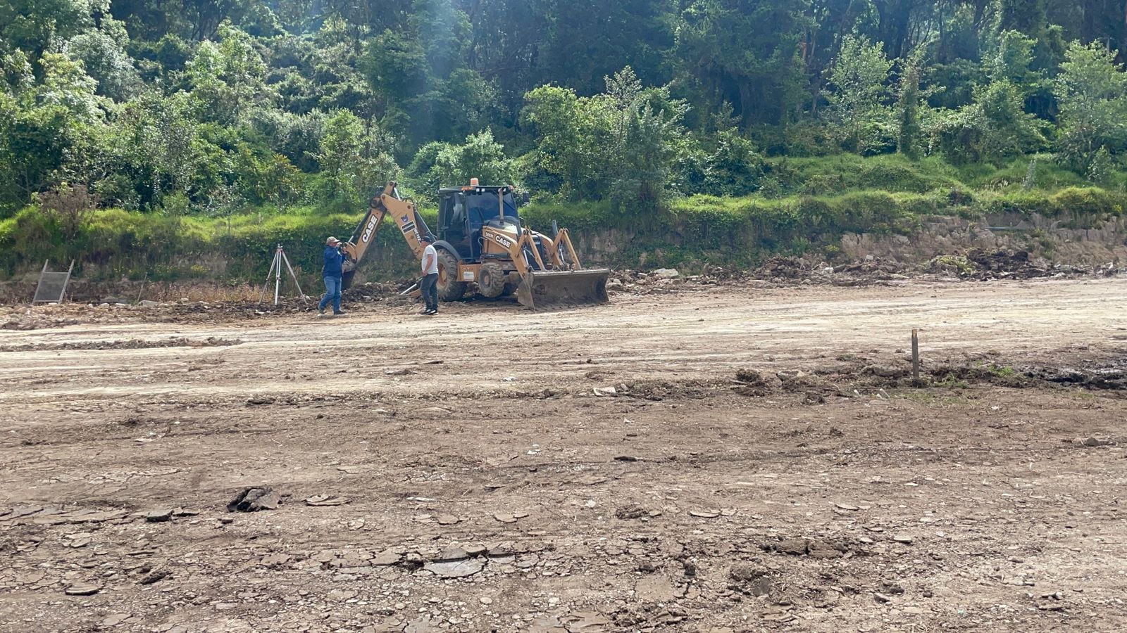 Frenan construcción de canchas de fútbol en plena reserva Thomas van der Hammen. Crédito: Corporación Autónoma Regional