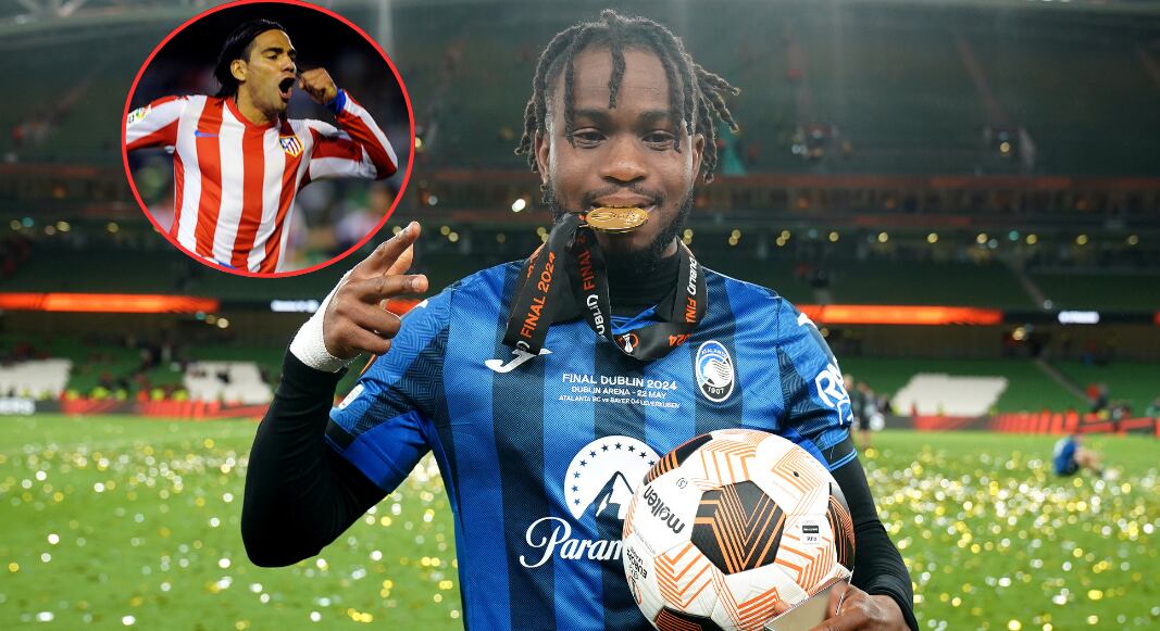 Ademola Lookman marcó triplete en la final de la Europa League / Getty Images