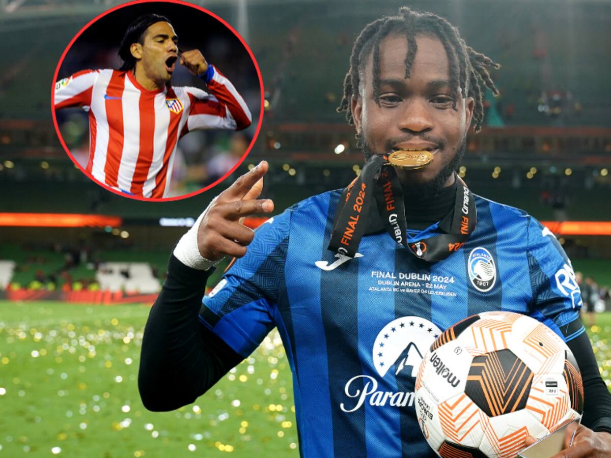 El registro que le igualó Ademola Lookman a Falcao García en Europa