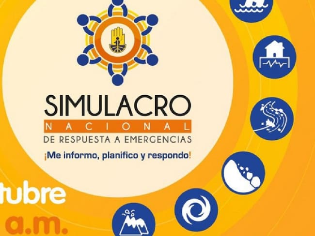 Día de simulacro emergencia nacional
