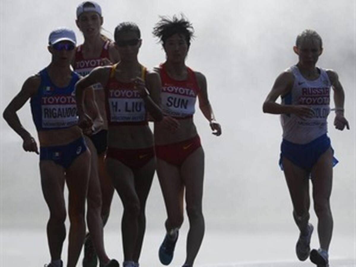 Lorena Arenas impuso nueva marca nacional en los 20 kms marcha