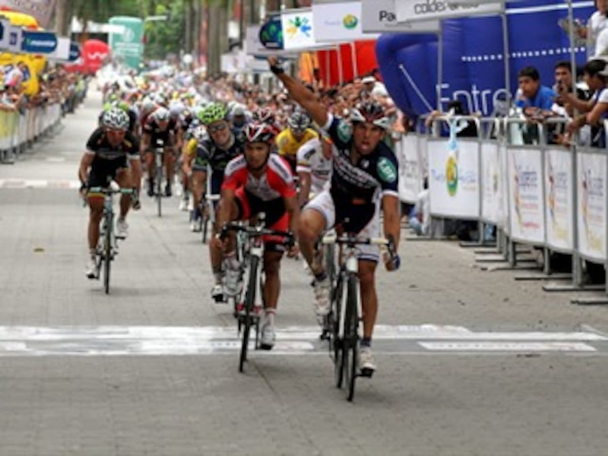 El italiano Marco Zanoti ganó segunda etapa de la Vuelta a Colombia