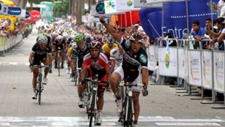 El italiano Marco Zanoti ganó segunda etapa de la Vuelta a Colombia