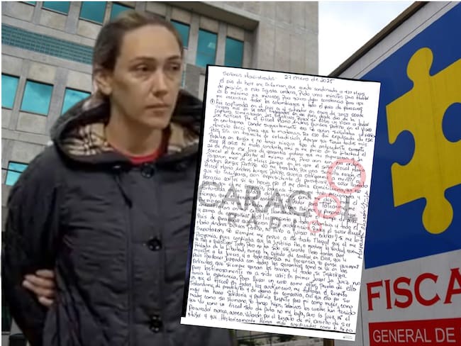 La carta de Margareht Chacón en el caso Pecci