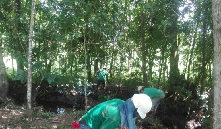 La acción se generó luego de la instalación de una válvula ilícita