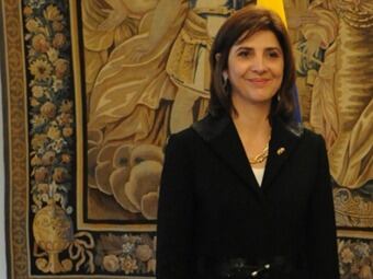 María Ángela Holguín, ejemplo de coraje y poder. Foto: Cancillería