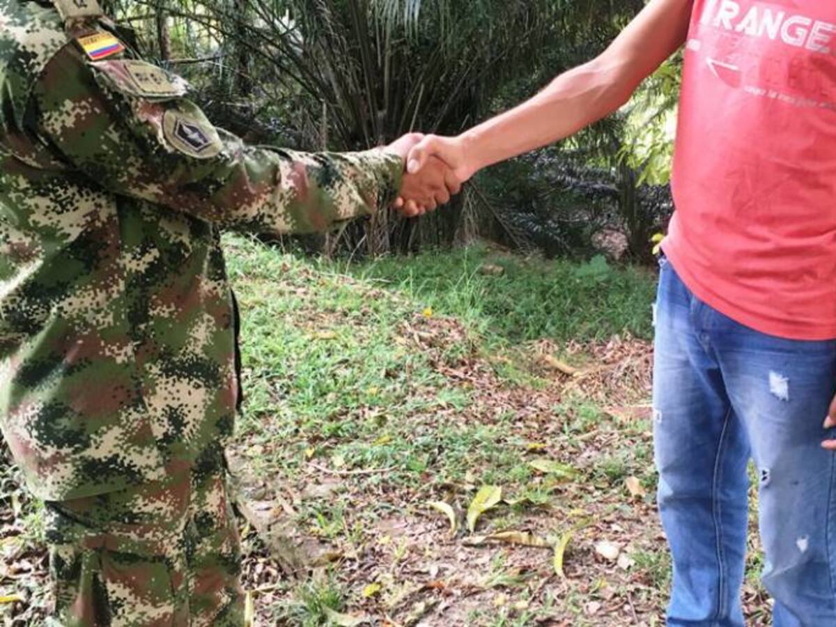Desmovilizado del ELN cambió las armas por su familia