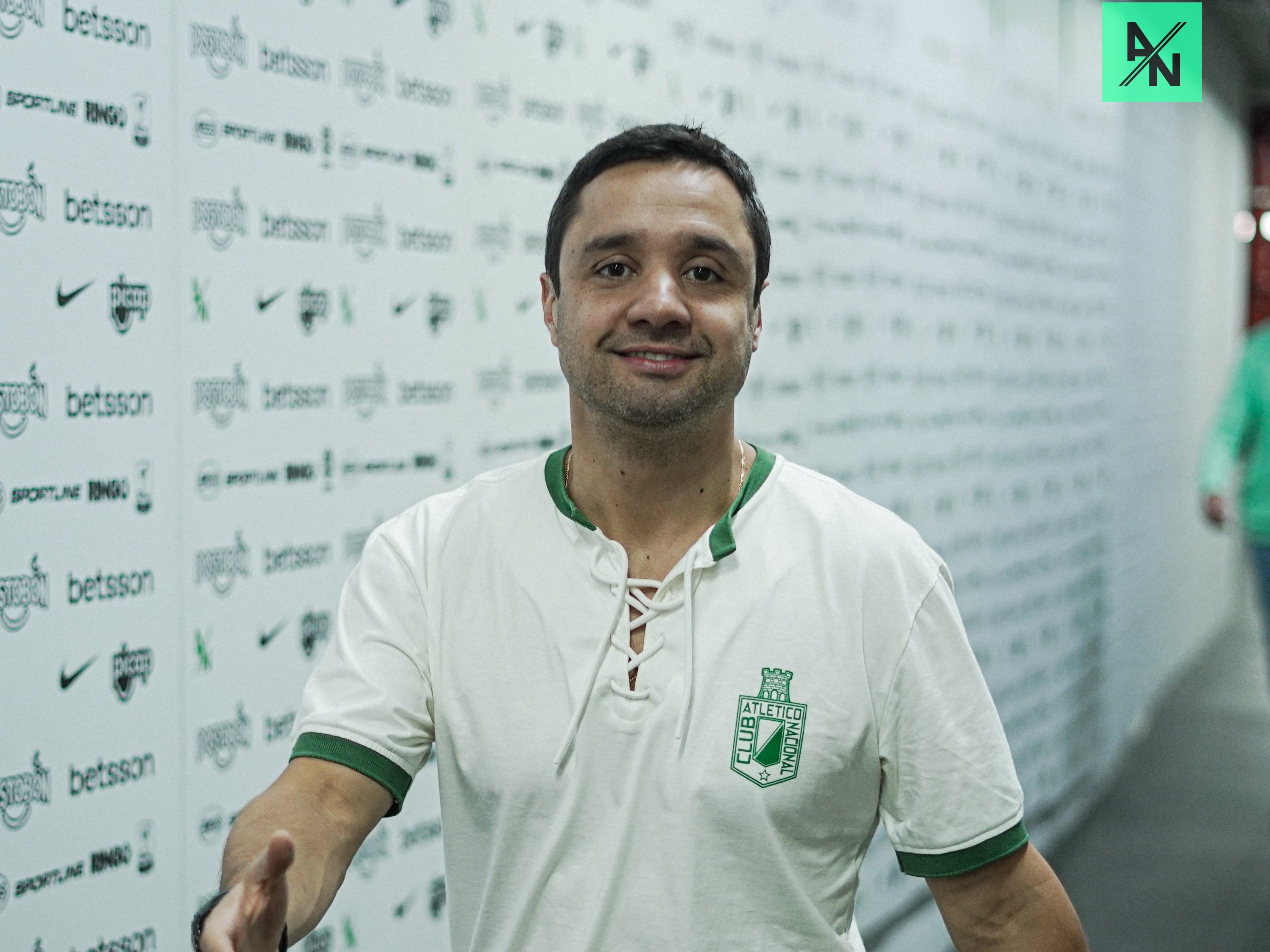 Sebastián Arango, presidente de Nacional / Twitter: @nacionaloficial.