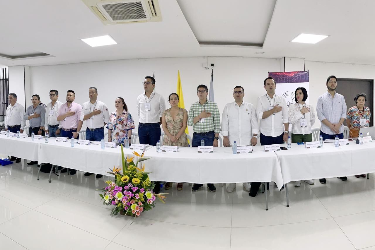 Primera sesión del Bloque Parlamentario Boyacense / Cortesía: MinTIC.