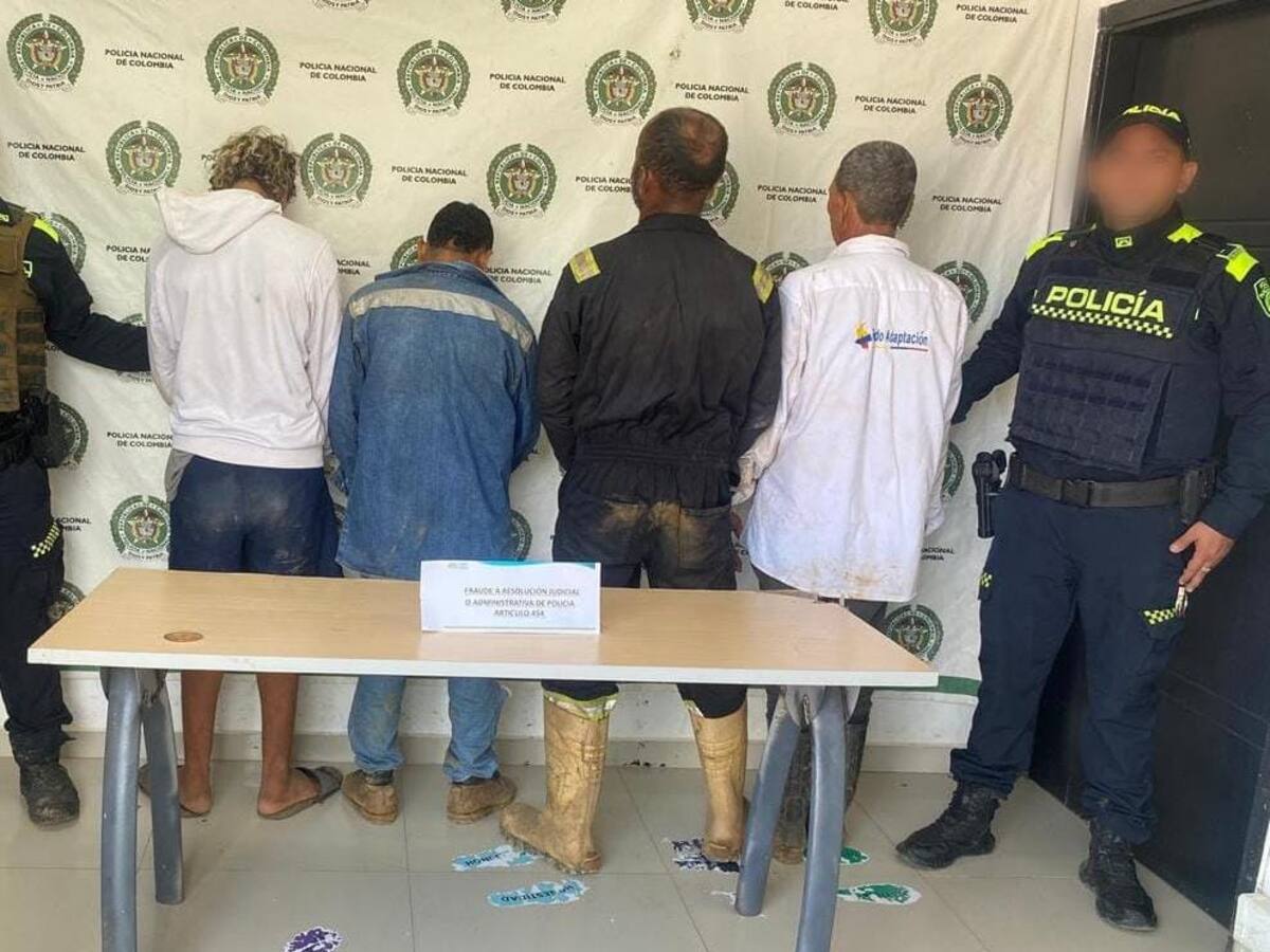 Capturan a cuatro personas que pretendían invadir un predio en Arjona