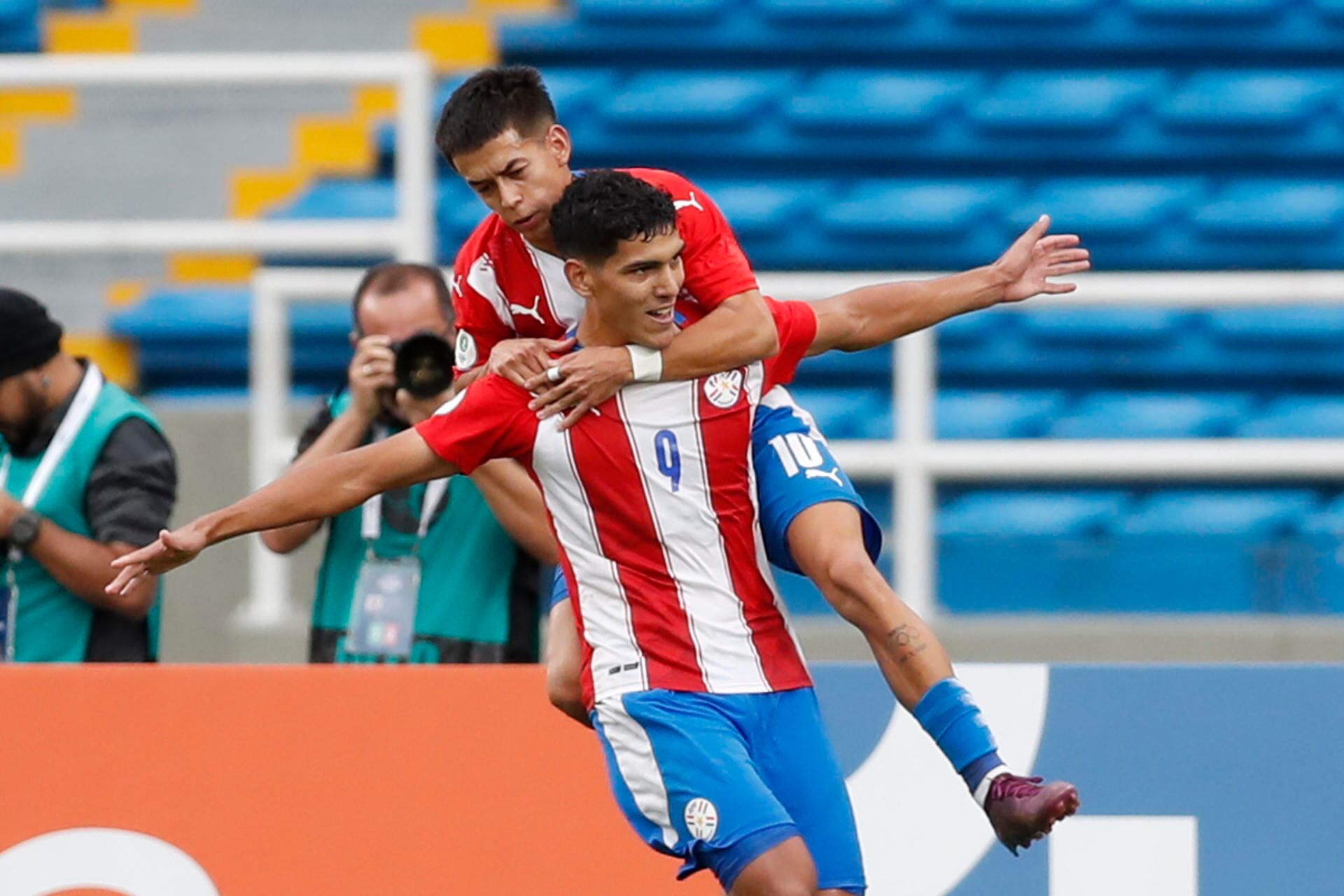 Allan Wilk festeja el gol del triunfo ante Argentina / EFE