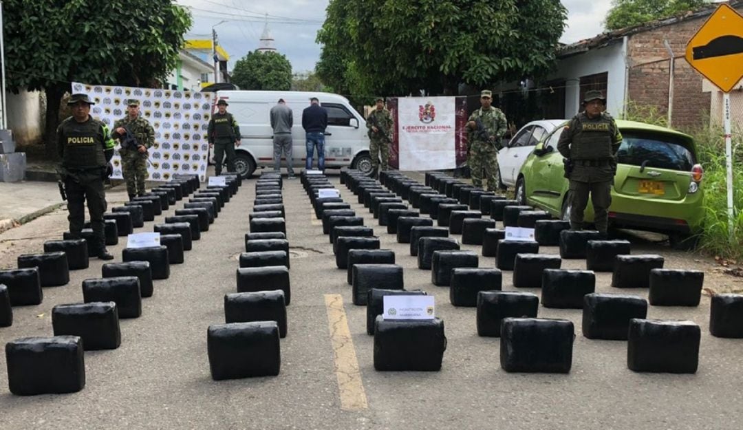El estupefaciente tendría como destino el interior del país.