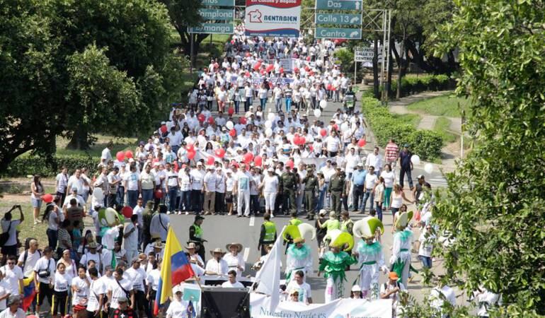 La marcha recorrerá las principales vías de la ciudad.