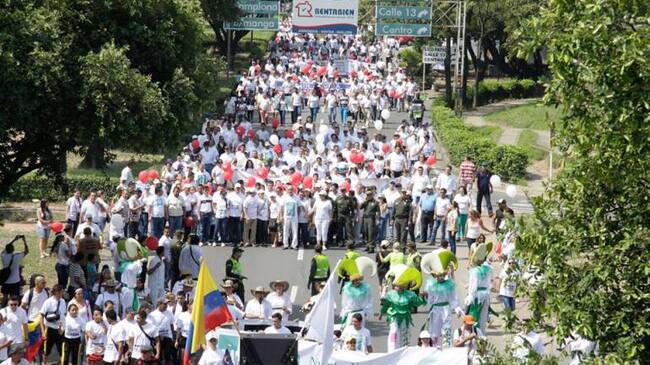 La marcha recorrerá las principales vías de la ciudad.