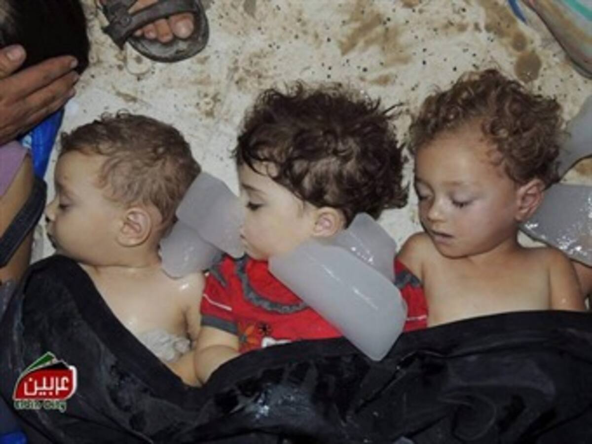 Oposición siria denuncia que el ataque químico dejó más de 1.300 muertos
