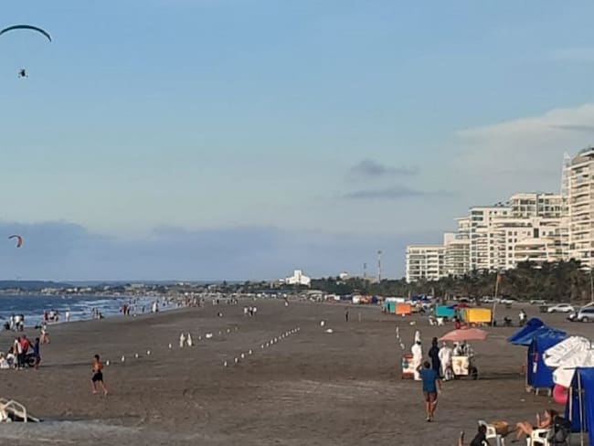 Alcaldía de Cartagena alerta sobre falta de autocuidado en las playas
