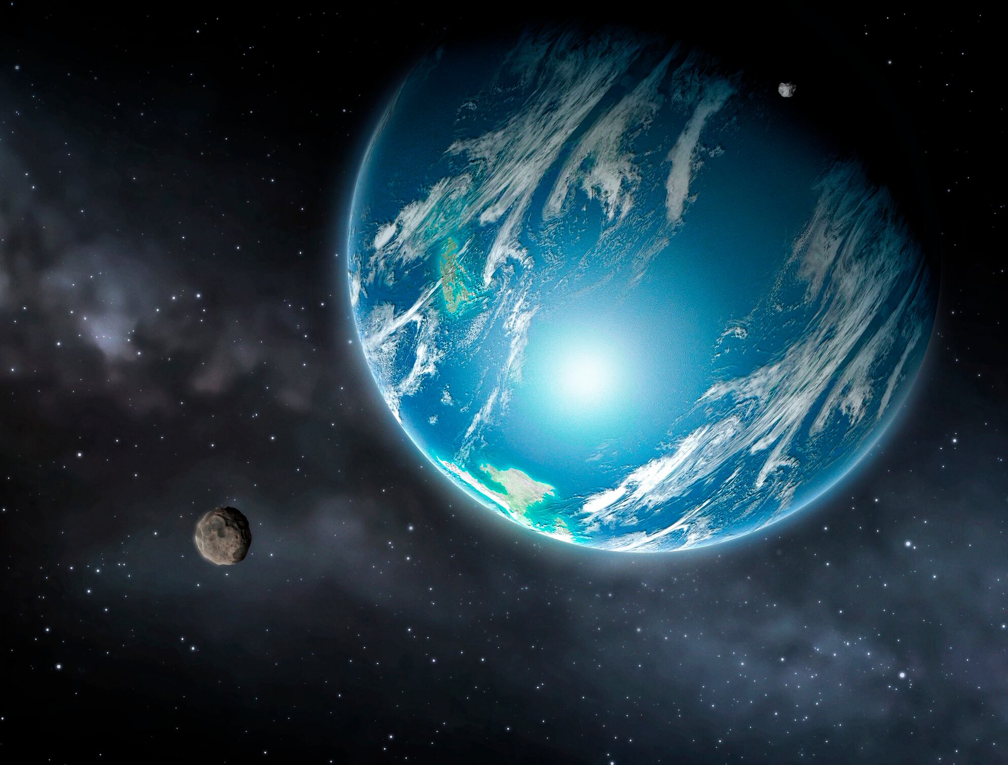 NASA descubre dos exoplanetas que podrían estar compuestos principalmente de agua // Getty Images