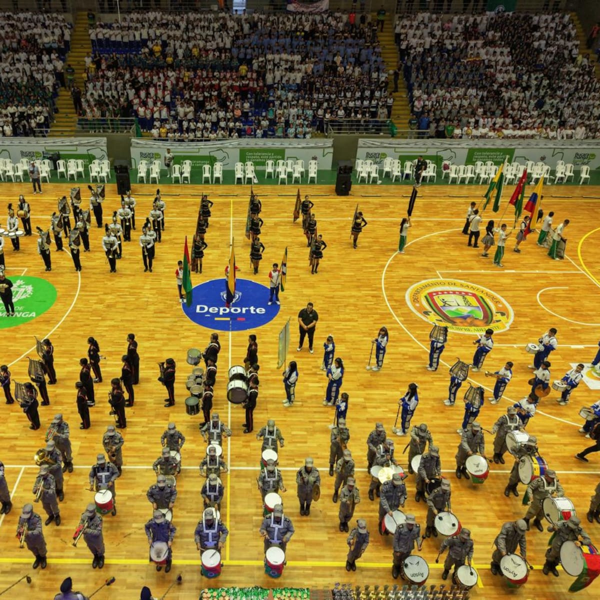 Más de 11 mil estudiantes participan de los Juegos Intercolegiados en Bucaramanga
