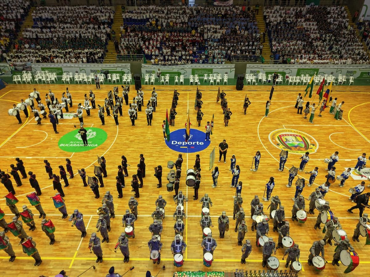 Más de 11 mil estudiantes participan de los Juegos Intercolegiados en Bucaramanga