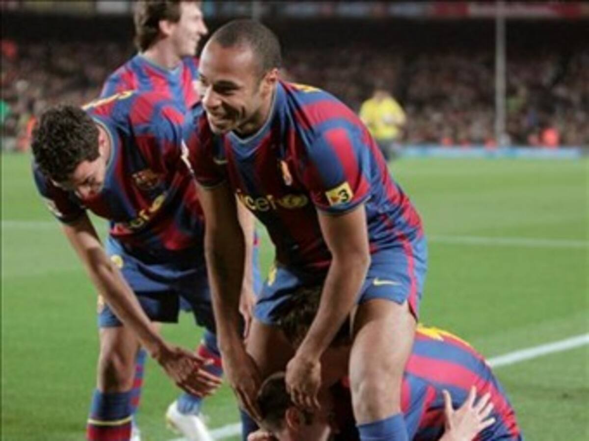 Pep Guardiola dirigió su partido número 100 con el Barcelona