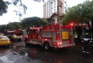 Bomberos atiende la emergencia