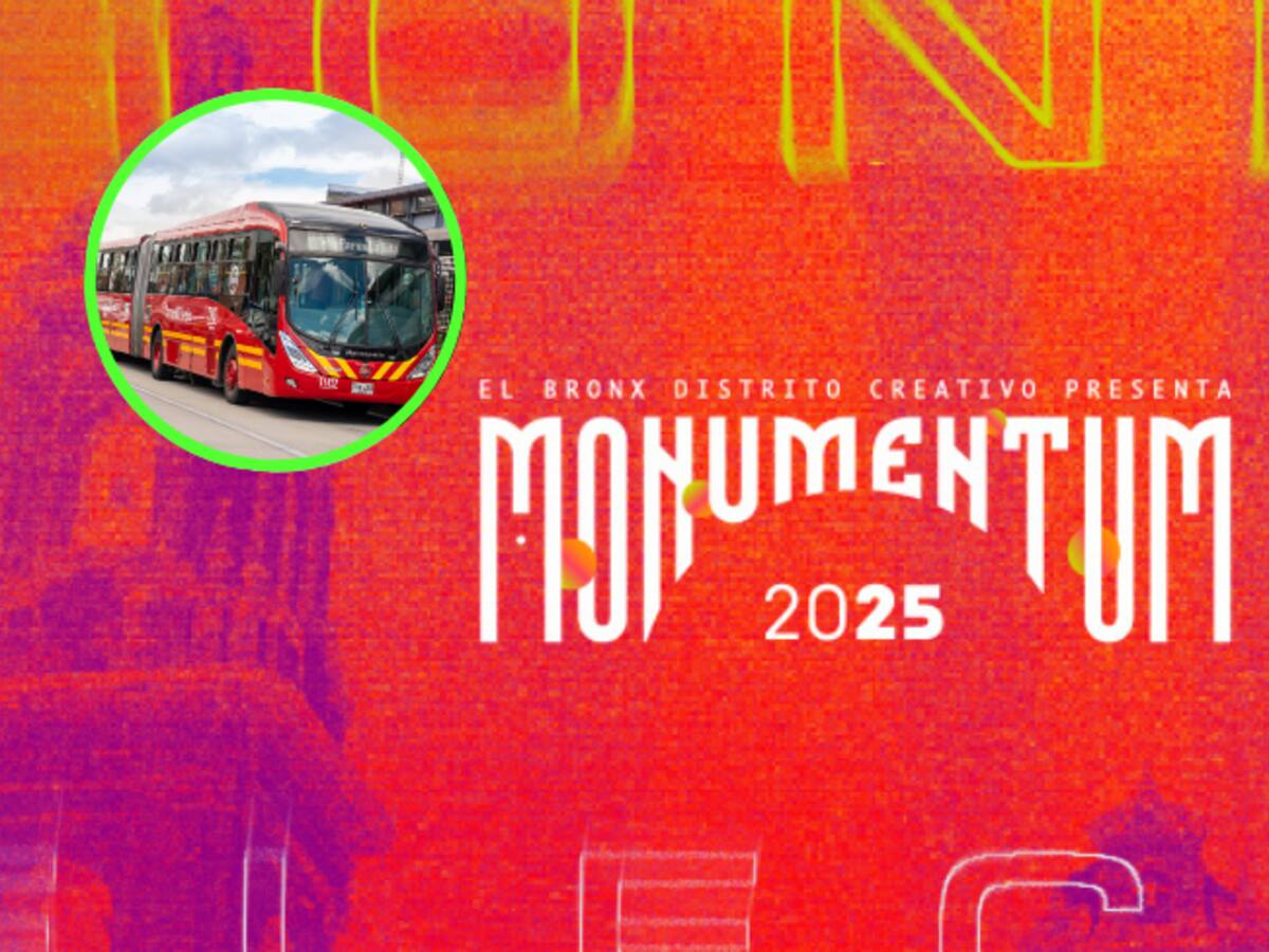 TransMilenio anuncia programación especial por el Festival Monumentum en Bogotá