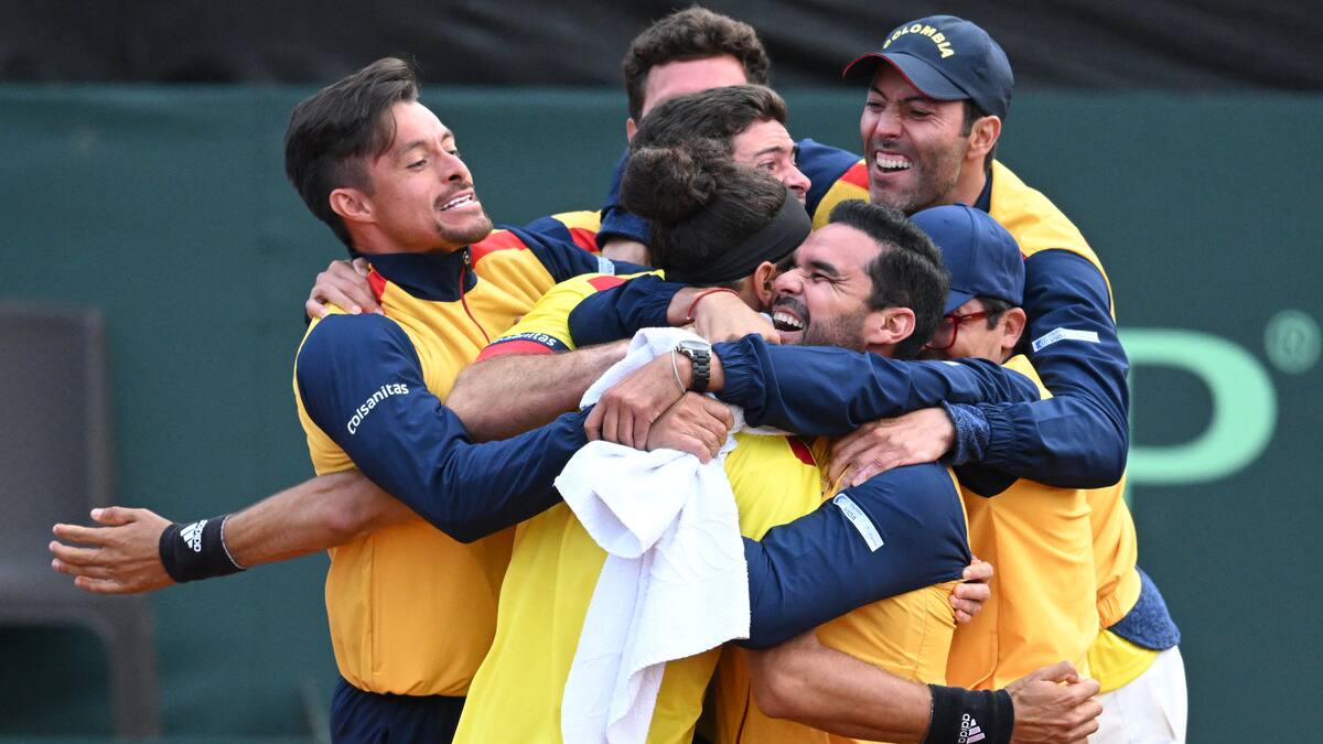 Colombia logra una remontada histórica ante Luxemburgo y se mantiene en el Grupo Mundial I