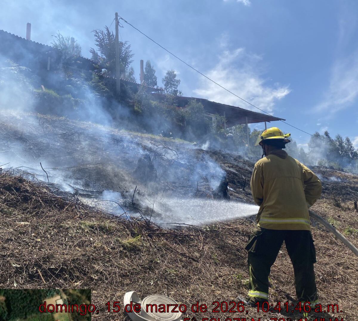 Los incendios forestales han afectado 44 municipios y consumido más de 215 hectáreas