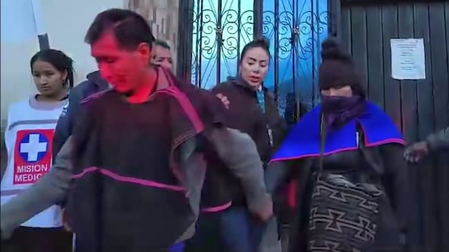 Una comisión humanitaria confirmó la entrega de los integrantes de las comunidades indígenas. Crédito: suministrada.