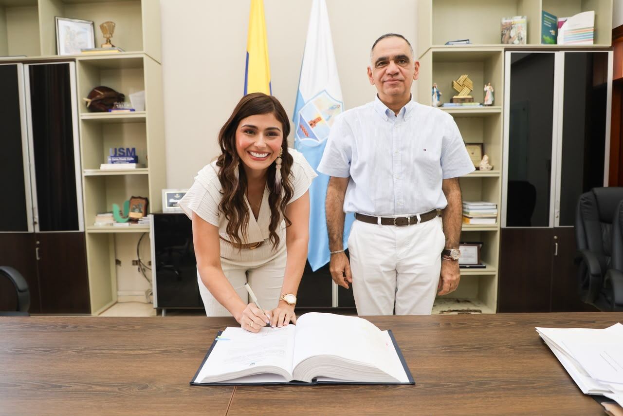 Luz Alejandra Duarte asume la Secretaría de Gobierno de Santa Marta. Foto: Alcaldía de Santa Marta
