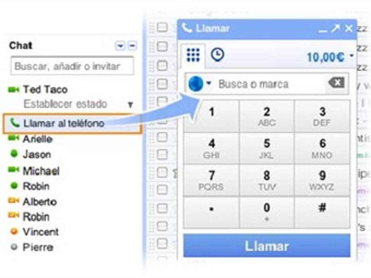 Realizar llamadas desde el correo electrónico ya es una realidad