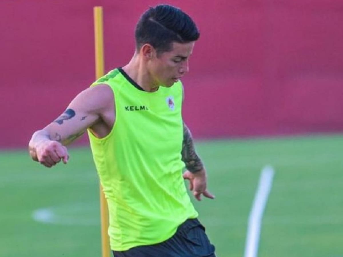 James Rodríguez volvió a jugar con el Al-Rayyan tras más de seis meses