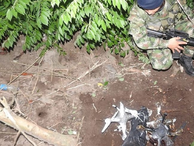 Drones con explosivos iban a ser usados en Tumaco