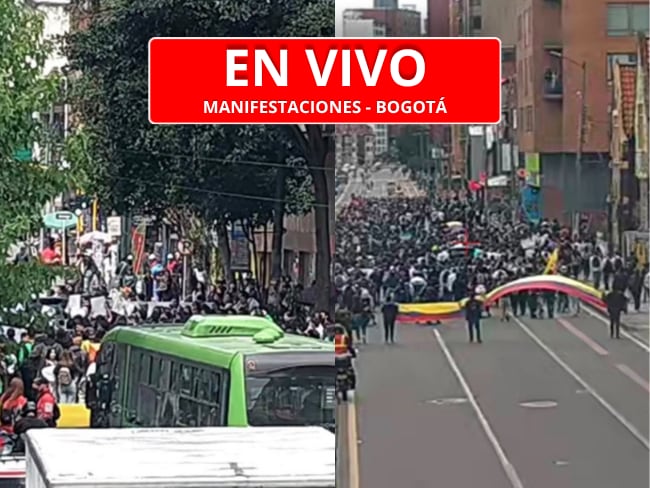 EN VIVO 🔴Movilizaciones de estudiantes del SENA Bogotá HOY 10 de junio: afectaciones viales