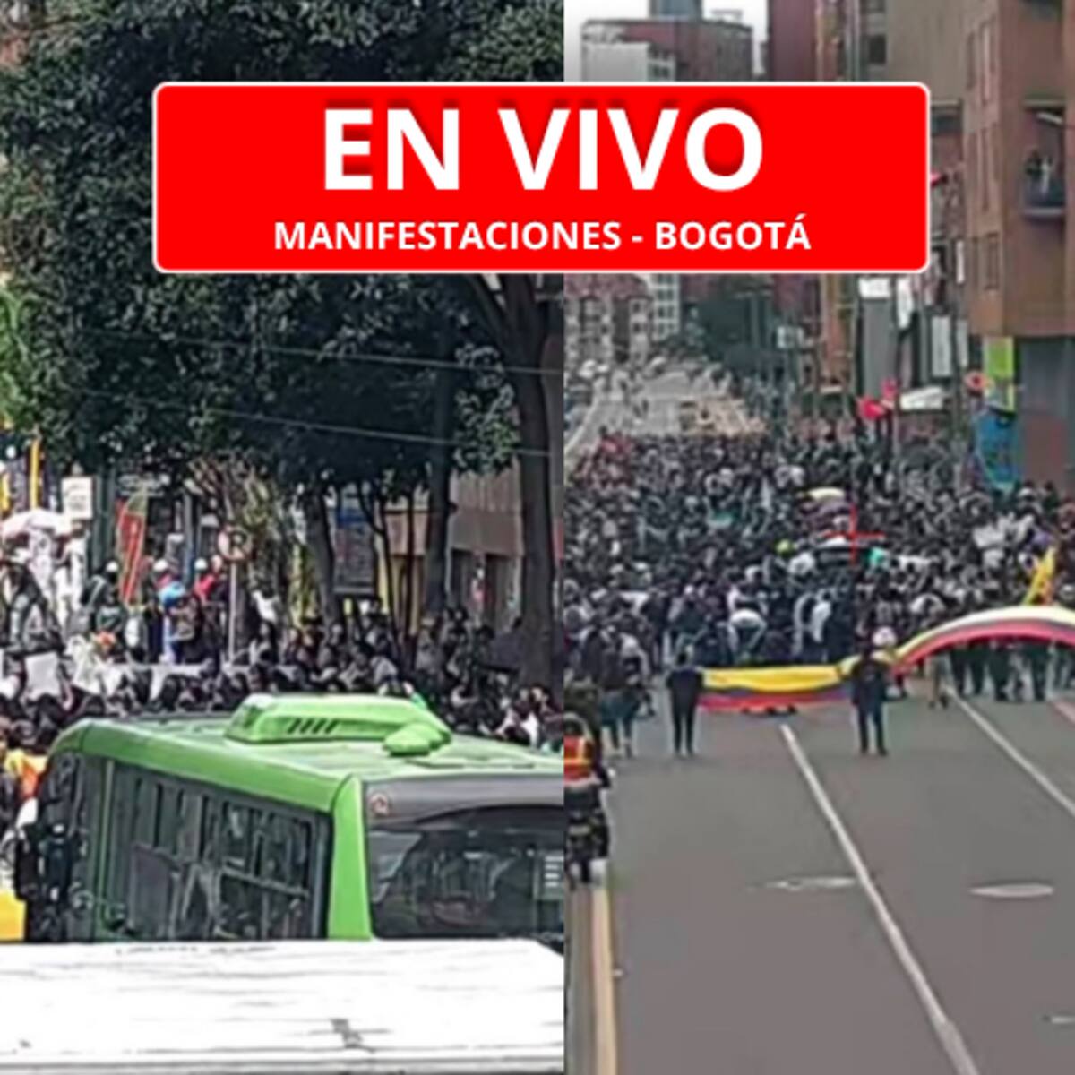 EN VIVO 🔴Movilizaciones de estudiantes del SENA Bogotá HOY 10 de junio: afectaciones viales