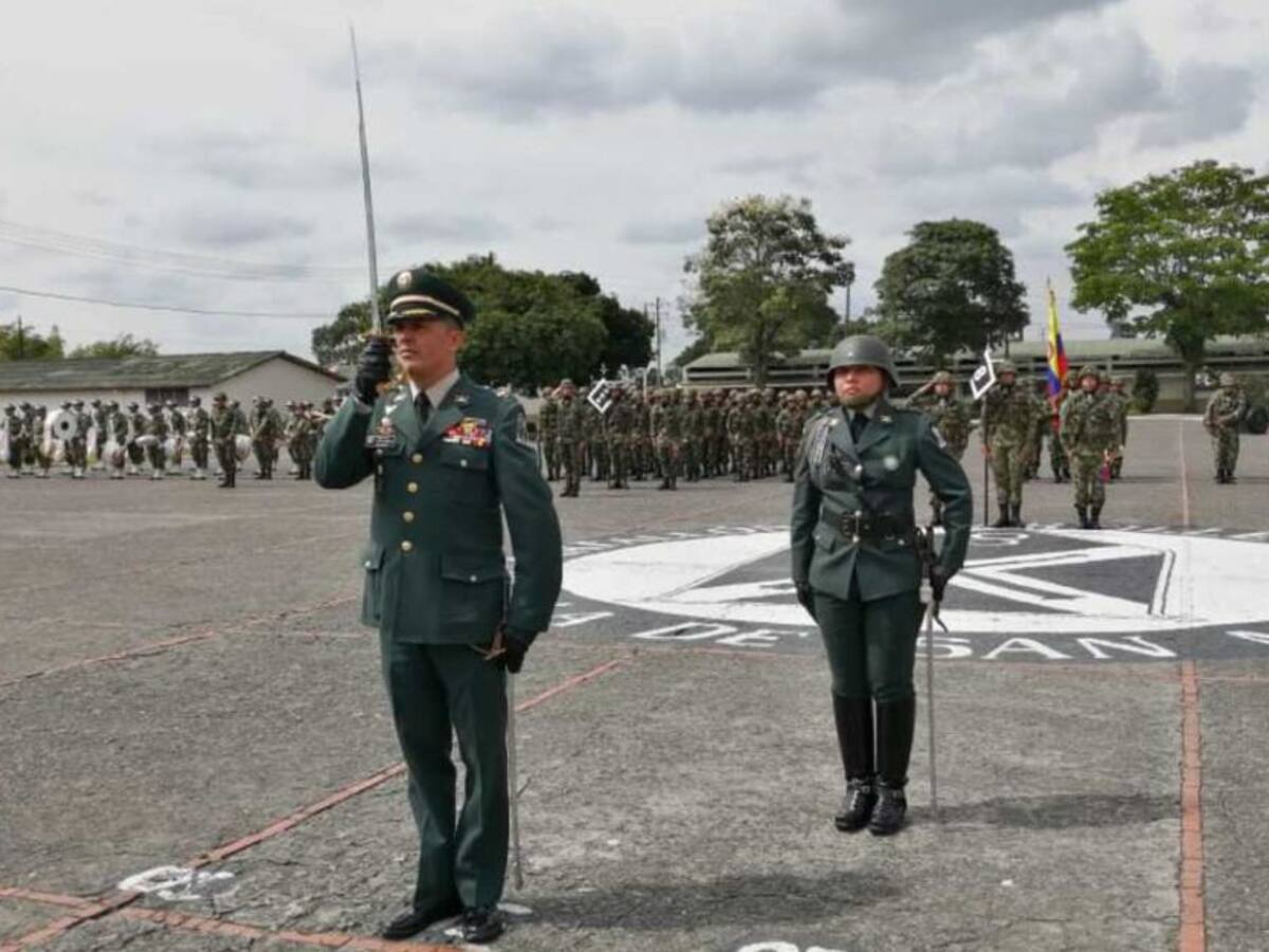 El batallón San Mateo de Pereira tiene nuevo comandante