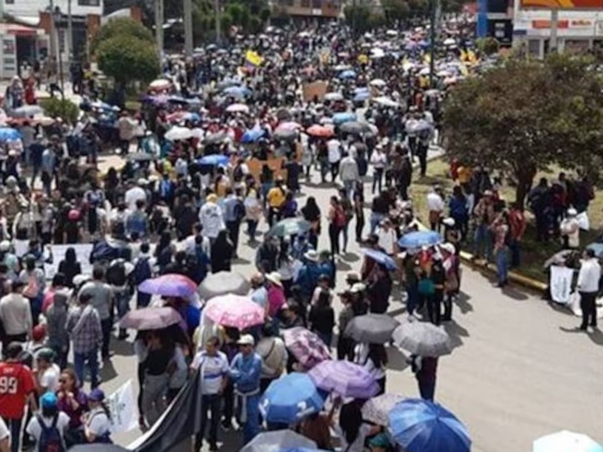Municipios de Boyacá se unen a manifestación nacional en rechazo al aumento de los avalúos catastral