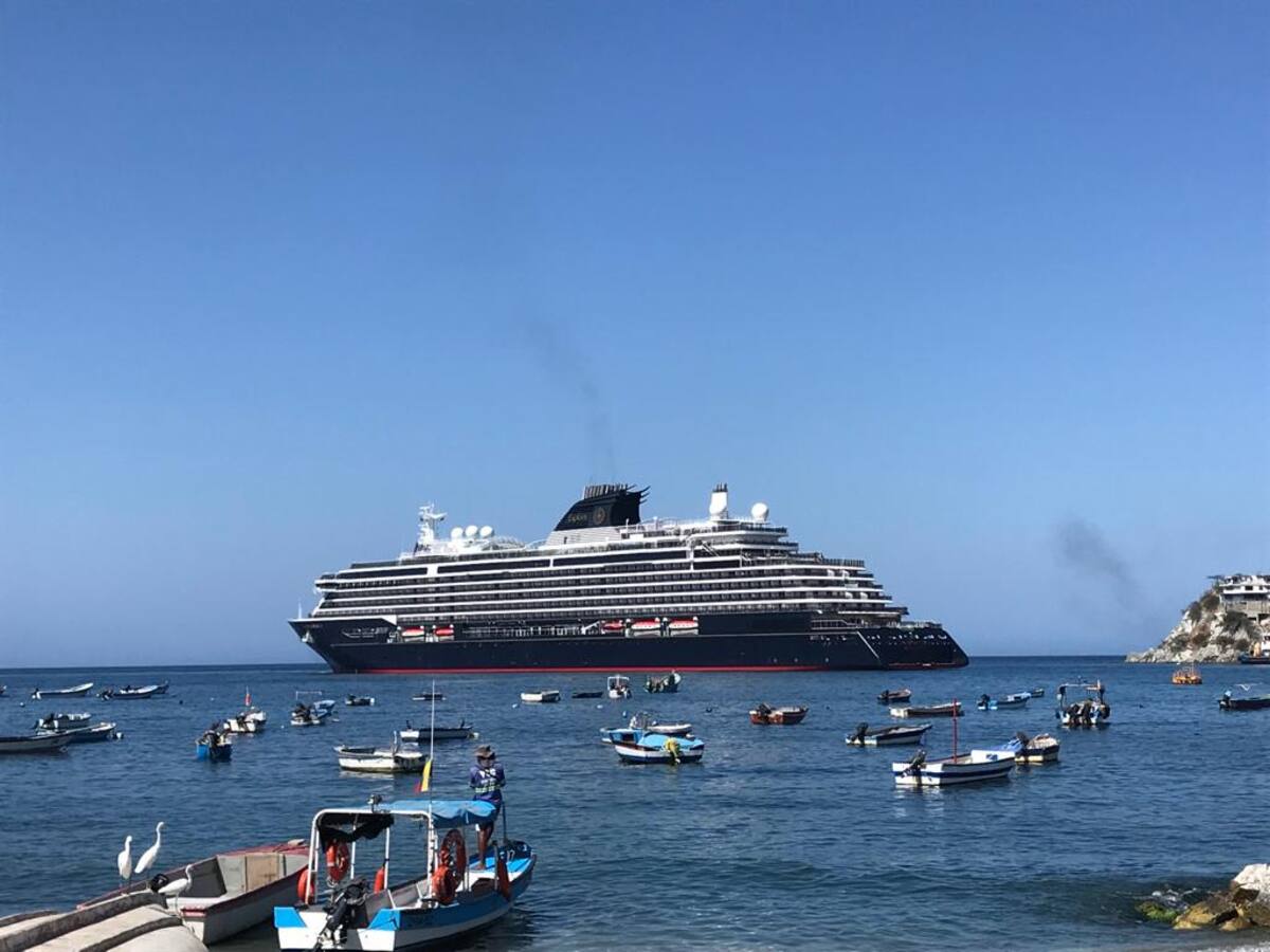 Arribó a Santa Marta el primer crucero del 2024