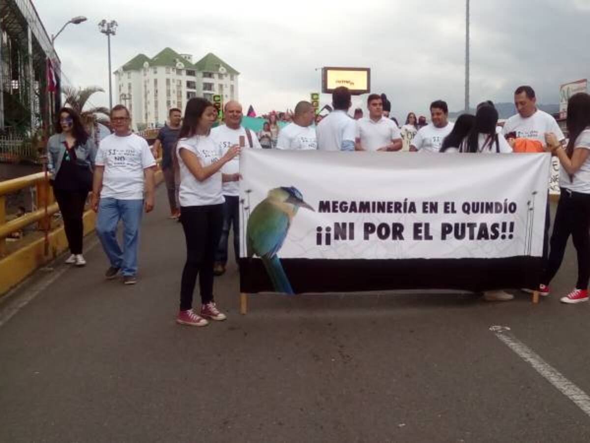 Mega minería principal amenaza para Quindío día mundial del medio ambiente