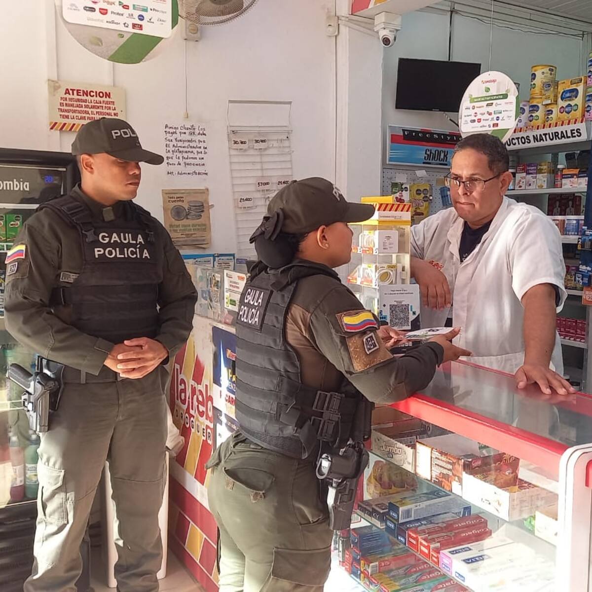 GAULA llevó jornada contra la extorsión a barrio San Fernando de Cartagena