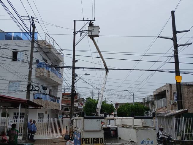 Estos son los cortes de energía de Afinia desde el lunes 13 al 15 de enero