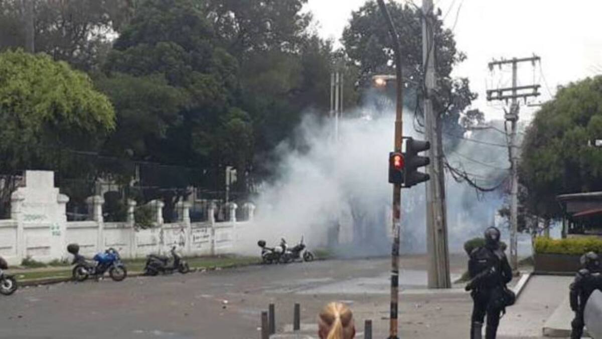 En VIVO: Disturbios en alrededores de la Universidad Pedagógica afectan la movilidad