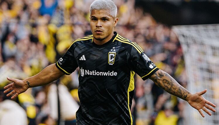 Juan Camilo 'Cucho' Hernández, delantero colombiano del Coluumbus Crew / @ColumbusCrew