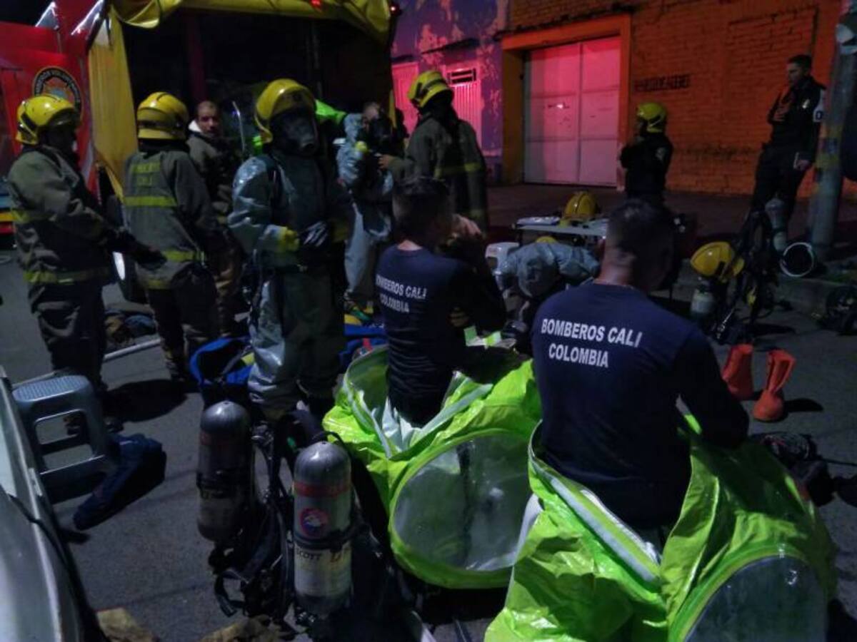 Cuatro niños y dos adultos fueron afectados por sustancia química en Cali