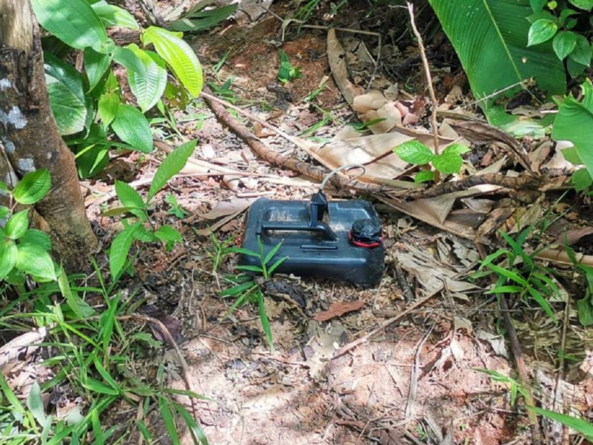 Neutralizan artefacto explosivo en el sur del Meta