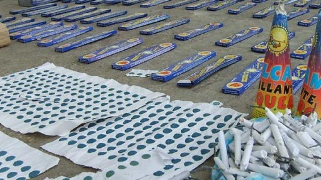 Incautación de Pólvora | Imagen referencia