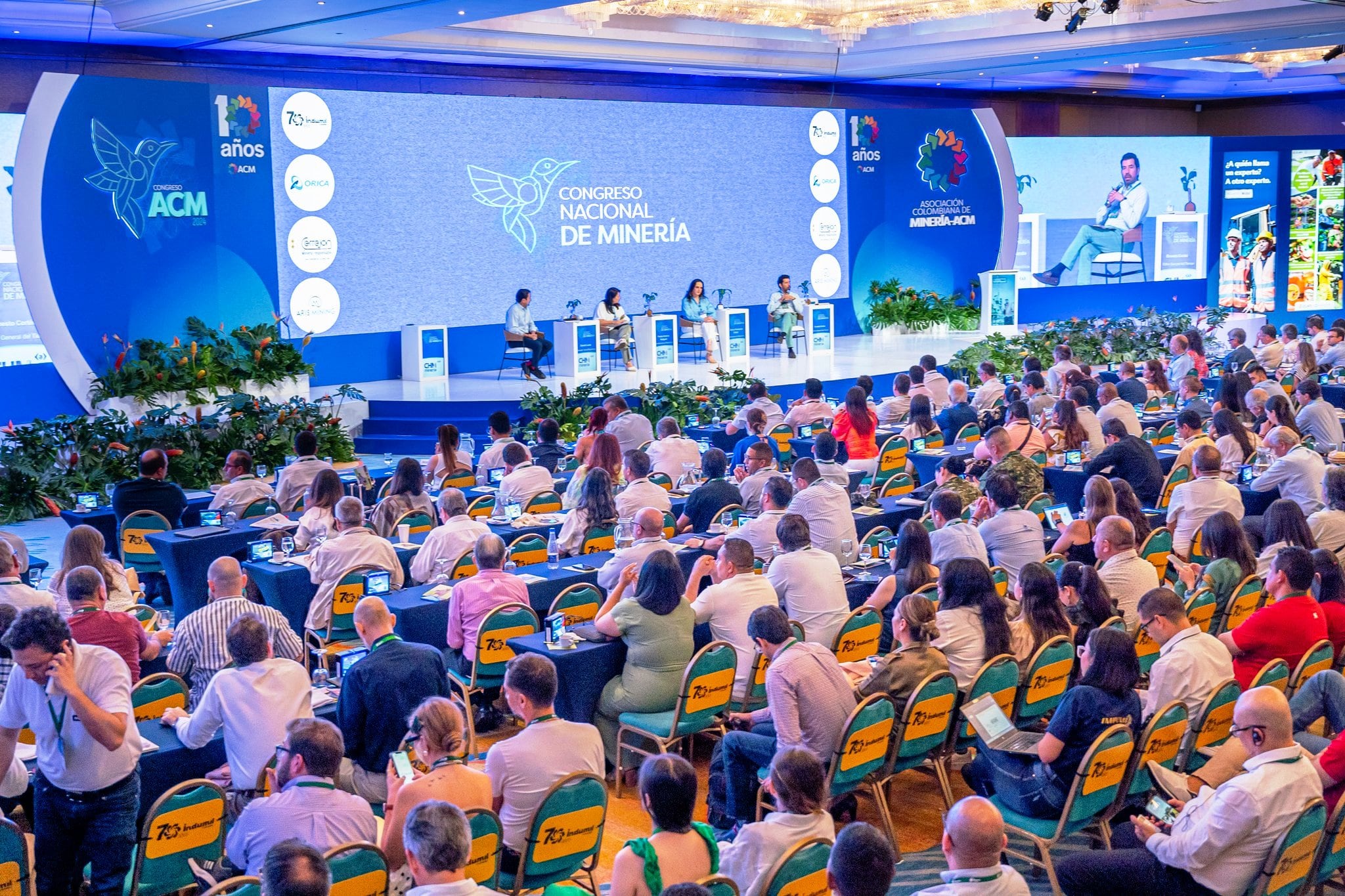 Solo el 2.4% de Colombia está titulado y el 1.6% en producción para el sector minero